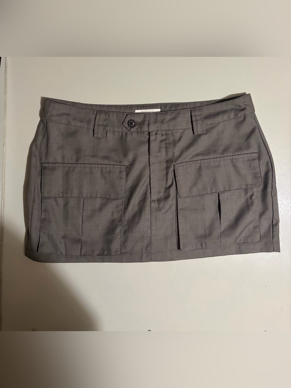cargo-style mini skirt by Peppermayo size 8